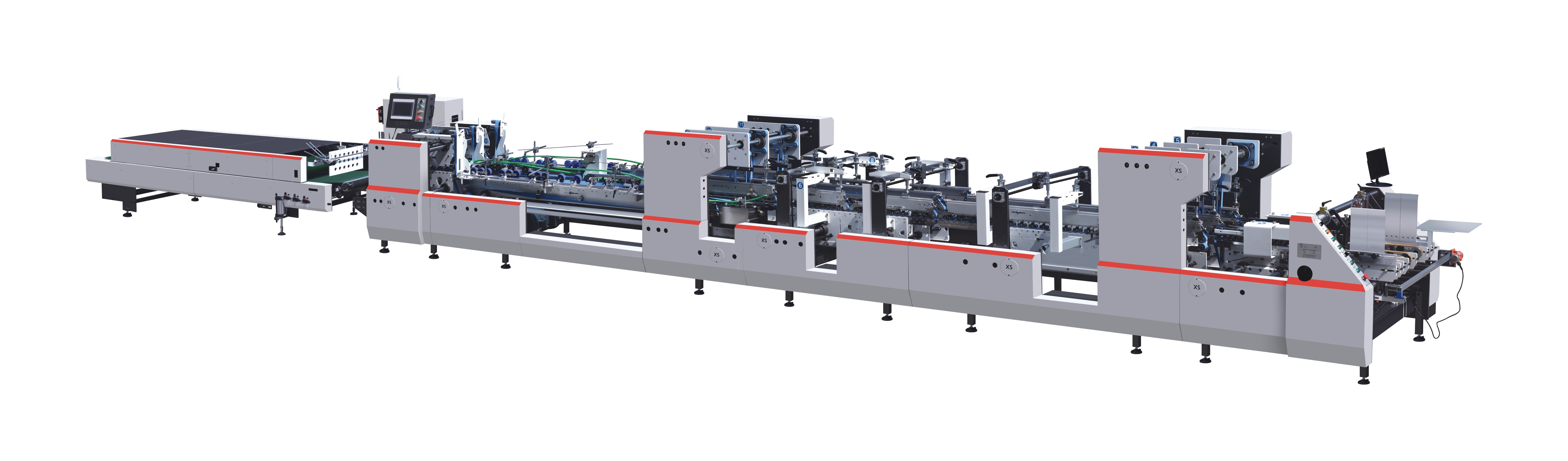 XS-1250 1450 1650 Hochgeschwindigkeitsordner Gluer-Katalog