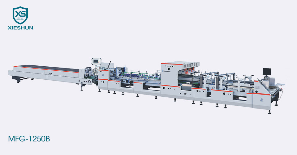 Automatische Hochleistungs-Klebemaschine für Bodenverriegelungsboxen