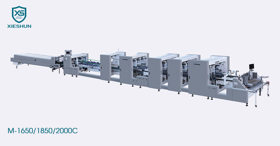 Automatischer Hochleistungs -Wellblech 4- und 6 Eckfolger Gluer